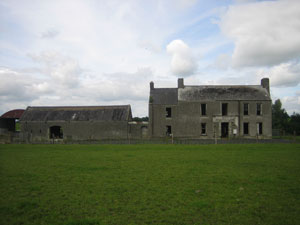 Derelict farm building